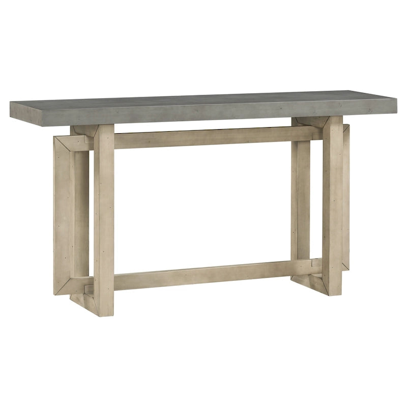 Console avec plateau imitation bois