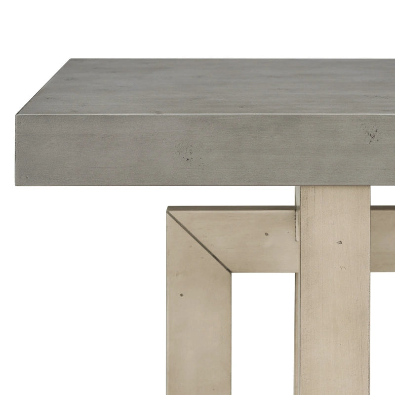 Console avec plateau imitation bois