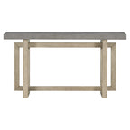 Console avec plateau imitation bois