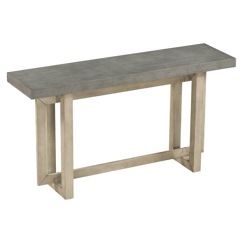 Console avec plateau imitation bois