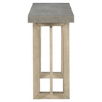 Console avec plateau imitation bois