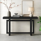 Console avec plateau imitation bois