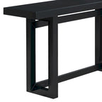 Console avec plateau imitation bois