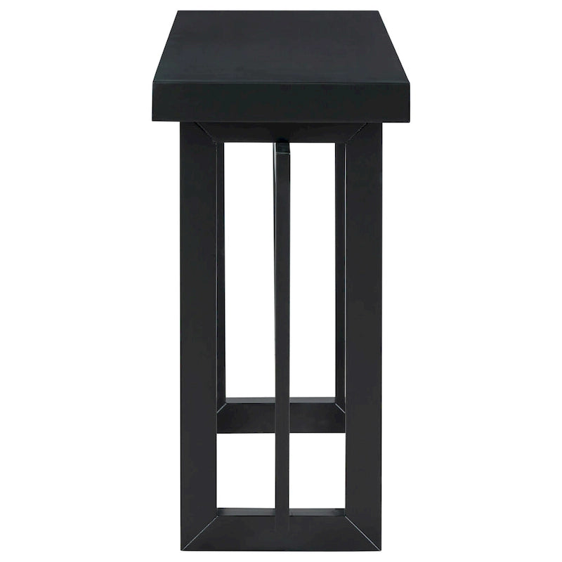Console avec plateau imitation bois