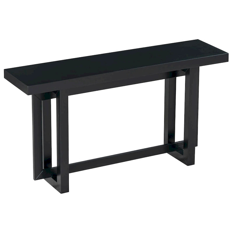 Console avec plateau imitation bois