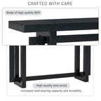 Console avec plateau imitation bois