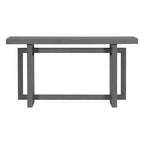 Console avec plateau imitation bois