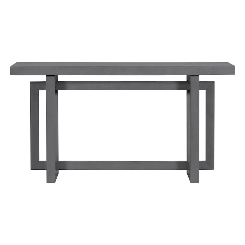 Console avec plateau imitation bois
