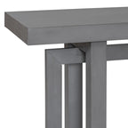 Console avec plateau imitation bois
