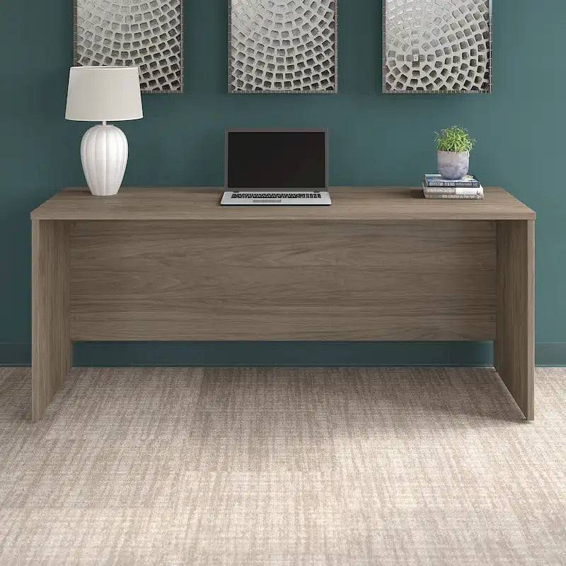 Crédence de bureau de 72 po L x 24 po P