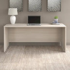 Crédence de bureau de 72 po L x 24 po P