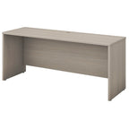 Crédence de bureau de 72 po L x 24 po P