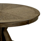 Table de salle à manger ronde avec pied central