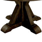 Table de salle à manger ronde avec pied central