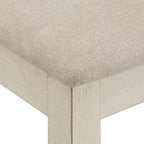Lot de 2 chaises de salle à manger à dossier croisé double finition bois