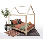 American Furniture Classics Model FULL SR Full Size House Bed with Raised Base