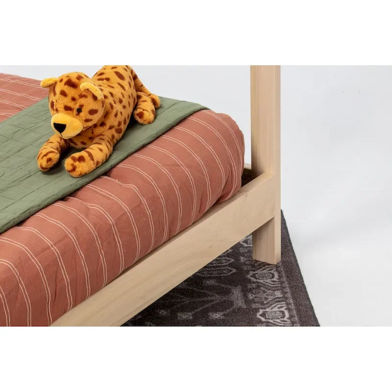 American Furniture Classics Lit cabane pleine grandeur modèle FULL SR avec base surélevée
