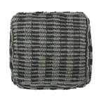 Pouf Cube en Tissu Bohème