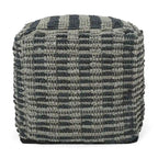 Pouf Cube en Tissu Bohème