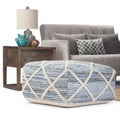 Pouffe carré ottoman