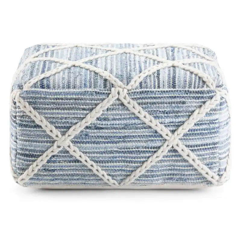 Pouffe carré ottoman