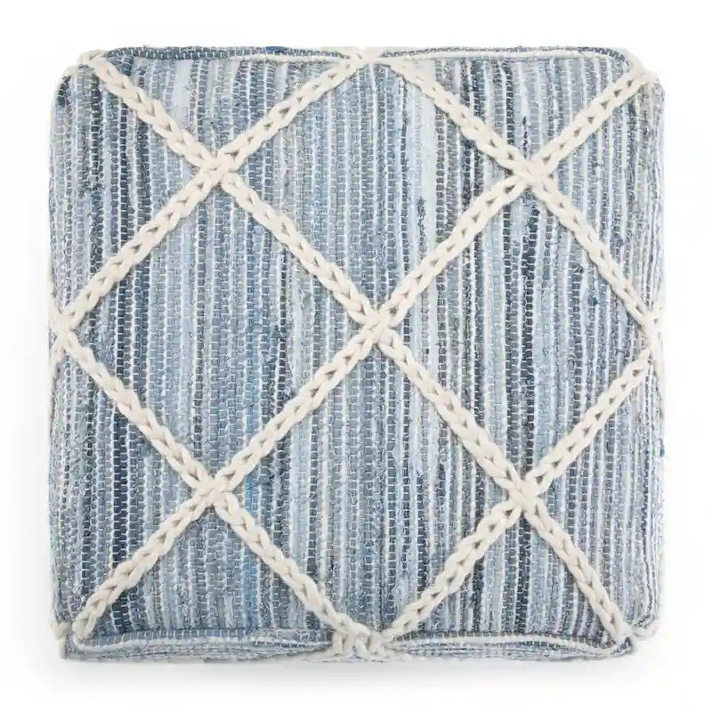 Pouffe carré ottoman