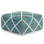 Pouffe carré ottoman