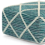Pouffe carré ottoman