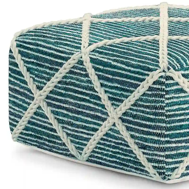 Pouffe carré ottoman