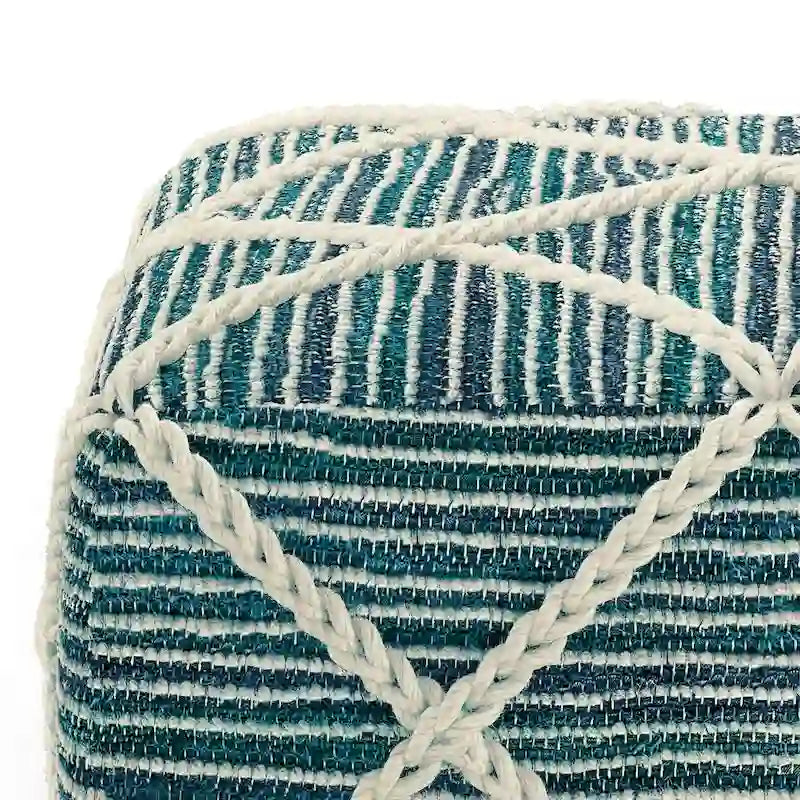 Pouffe carré ottoman