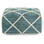 Pouffe carré ottoman