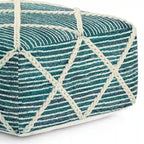 Pouffe carré ottoman