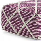 Pouffe carré ottoman