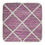 Pouffe carré ottoman