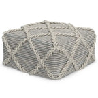 Pouffe carré ottoman