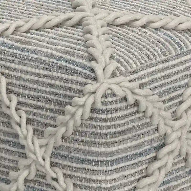 Pouffe carré ottoman