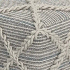 Pouffe carré ottoman
