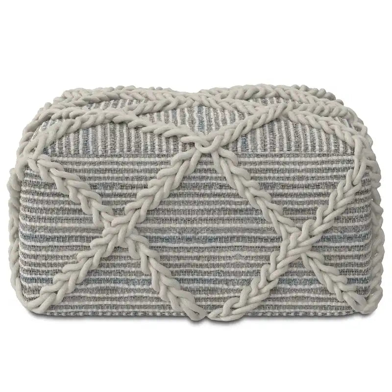 Pouffe carré ottoman