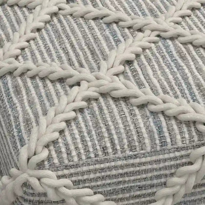 Pouffe carré ottoman