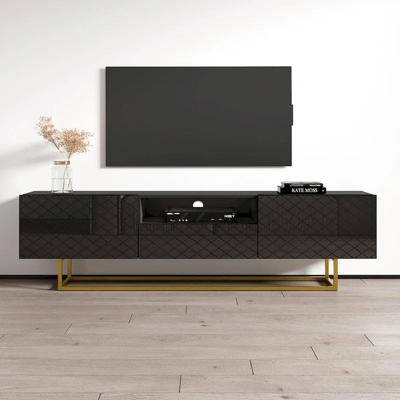 Meuble TV 75 pouces avec rangement