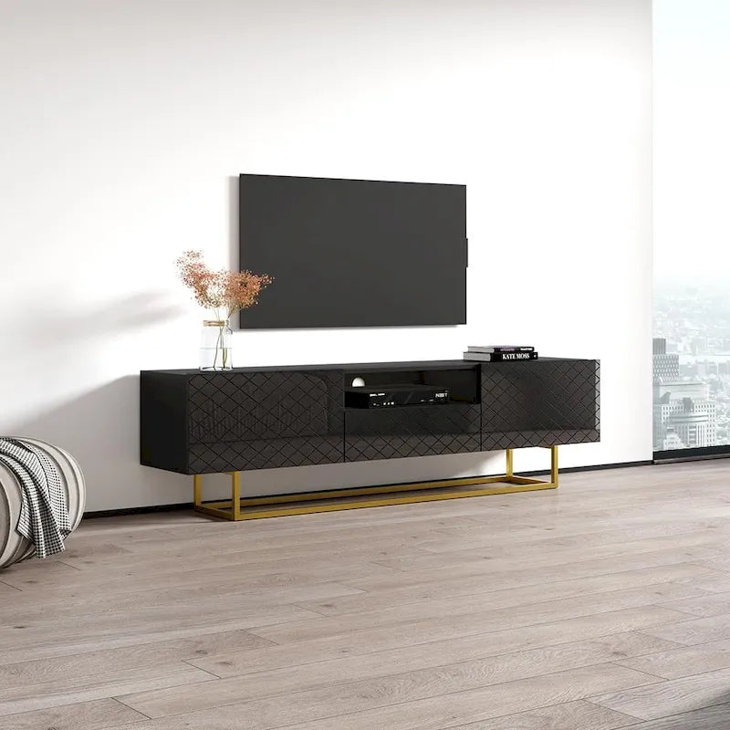 Meuble TV 75 pouces avec rangement