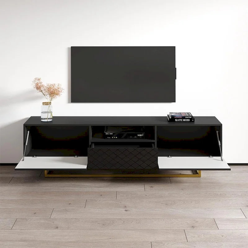Meuble TV 75 pouces avec rangement