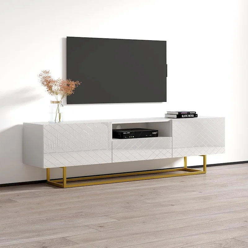 Meuble TV 75 pouces avec rangement