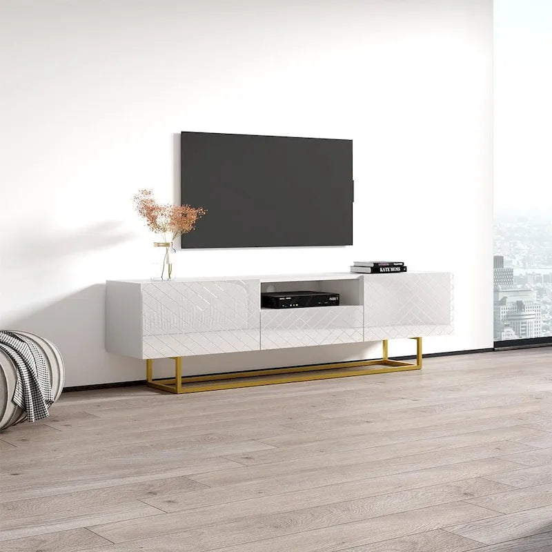 Meuble TV 75 pouces avec rangement