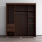 Armoire moderne à 3 portes avec miroir