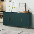 Meuble TV en MDF avec rangement et design à quatre portes