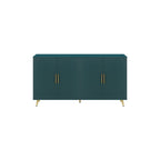 Meuble TV en MDF avec rangement et design à quatre portes