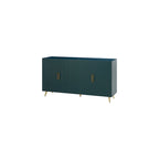 Meuble TV en MDF avec rangement et design à quatre portes