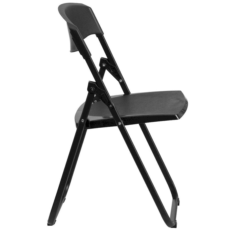 Chaises pliantes en plastique, lot de 2