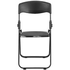 Chaises pliantes en plastique, lot de 2